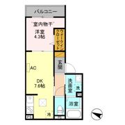 フッフールの間取り画像