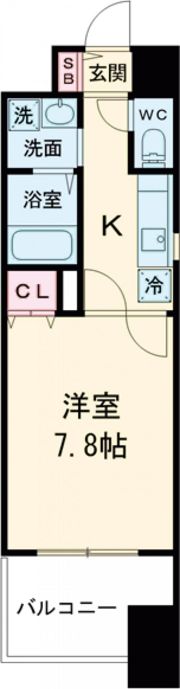 CASSIA住道の間取り画像