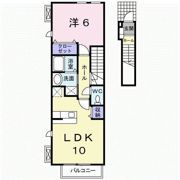 クラールの間取り画像