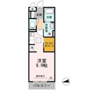 メゾンエトワール雲雀町の間取り画像