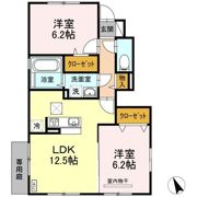 セジュールSの間取り画像