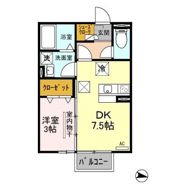 スクエア空港西の間取り画像
