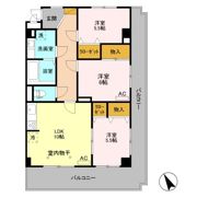 ロイヤルプレイス010の間取り画像