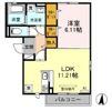 クオリティー西本町の間取り画像