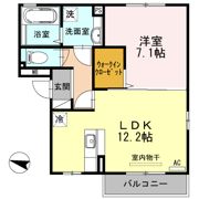 メゾン ラフィーネの間取り画像