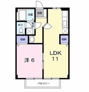 サンヒルナガヒロⅠの間取り画像