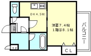 prosper大日の間取り画像