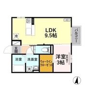 アクシス Bの間取り画像