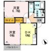 ヴィル グリシーヌ A/Bの間取り画像