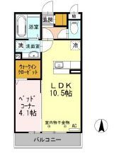 グランコンフォート Aの間取り画像