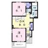 インペリアル上鶴 Ⅱの間取り画像