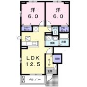 ハーモニーヒルズⅡの間取り画像