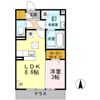 クレサージュの間取り画像