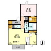 CASA泉 Aの間取り画像