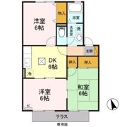 ウォーター･シールド Cの間取り画像