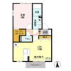 クレア Bの間取り画像