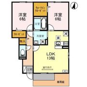 シンシア Aの間取り画像