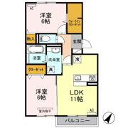 ライフ レジデンスの間取り画像