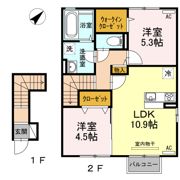 フラーゼ雅の間取り画像