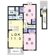 グロリアス山鹿 Ⅰの間取り画像