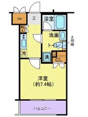 エクセリア溝ノ口の間取り画像