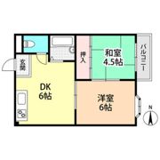 グリーンハイツユコの間取り画像