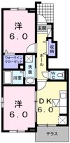 エクレール城南一番館の間取り画像