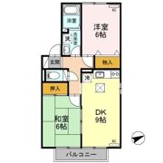 ウォーター･シールド Aの間取り画像