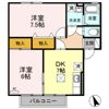 クレストハイツ Aの間取り画像