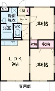 SUNNY SIDEの間取り画像