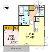 フレッサ Aの間取り画像