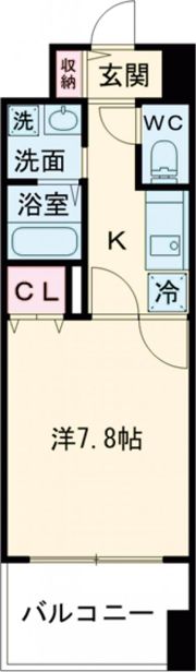 CASSIA住道の間取り画像