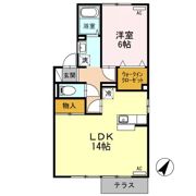 リバープレート Aの間取り画像