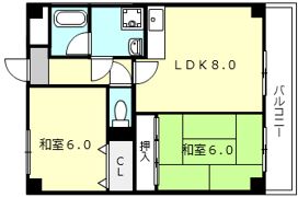 ファミーユ2の間取り画像