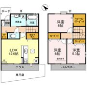 テラス星ヶ丘の間取り画像