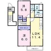 エヴァーグリーン・ノースの間取り画像