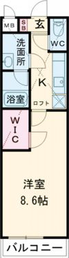 フジパレスフジマサの間取り画像