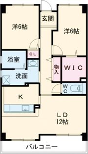 プレザント枚方の間取り画像