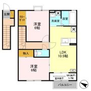 フォンティーヌ 壱番館の間取り画像