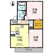 メゾン アズール A棟の間取り画像
