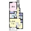 グランツ長嶺の間取り画像