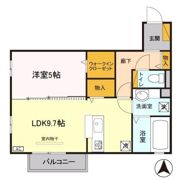リュミエール Bの間取り画像