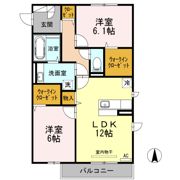 エスポワールの間取り画像