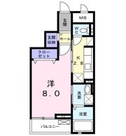 サニーウェル長嶺の間取り画像