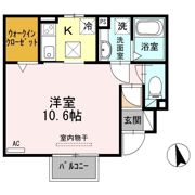 ルミー奈の間取り画像