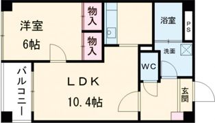 コートベネッセ熊本駅南の間取り画像