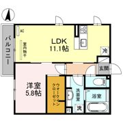 サンドミール高瀬の間取り画像