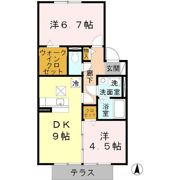 JAセピアⅢの間取り画像