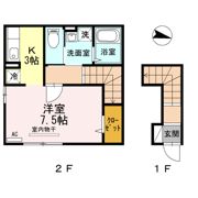 パインハウス Ⅲの間取り画像