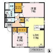 グランモア川口の間取り画像